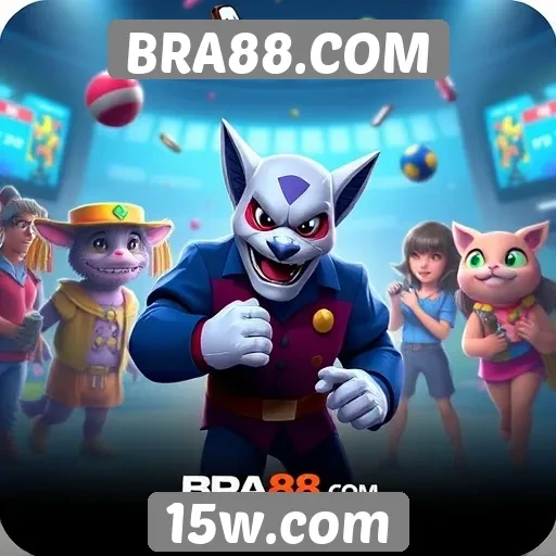 Variedade de jogos disponíveis em BRA88.COM